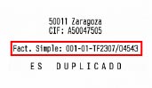 ¿Dónde puedo encontrar el número del ticket?