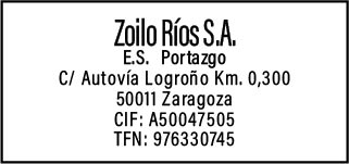 Ticket Zoilo Ríos