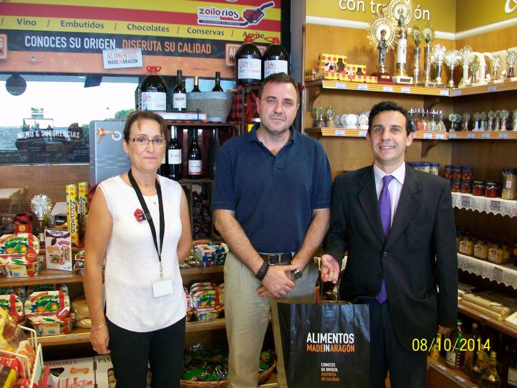 ENTREGAMOS EL PREMIO DEL SORTEO DEL LOTE DE PRODUCTOS “MADE IN ARAGÓN”