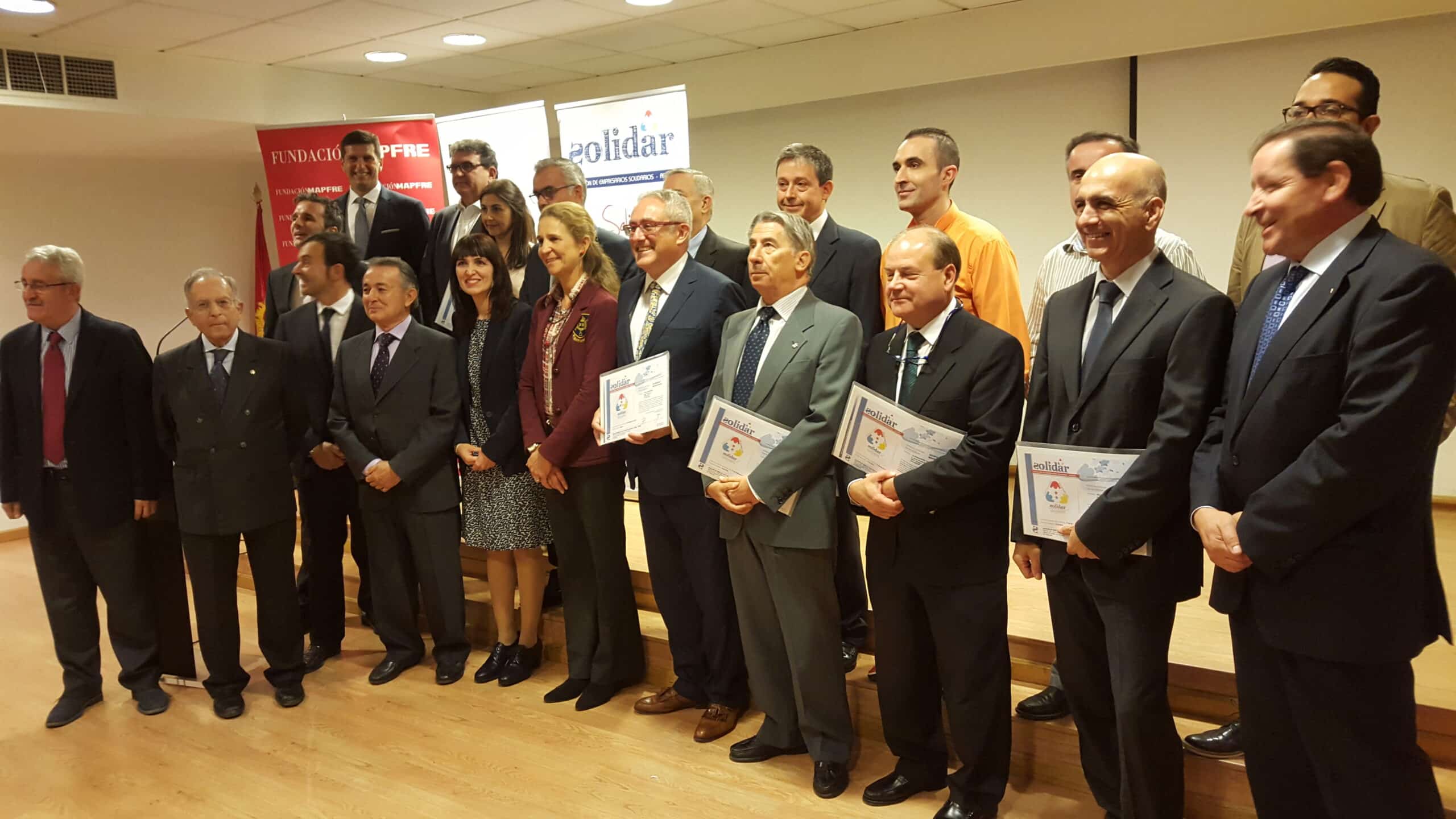 RECIBIMOS EL CERTIFICADO «SOLIDAR» POR FAVORECER LA INSERCIÓN LABORAL DE PERSONAS CON DISCAPACIDAD