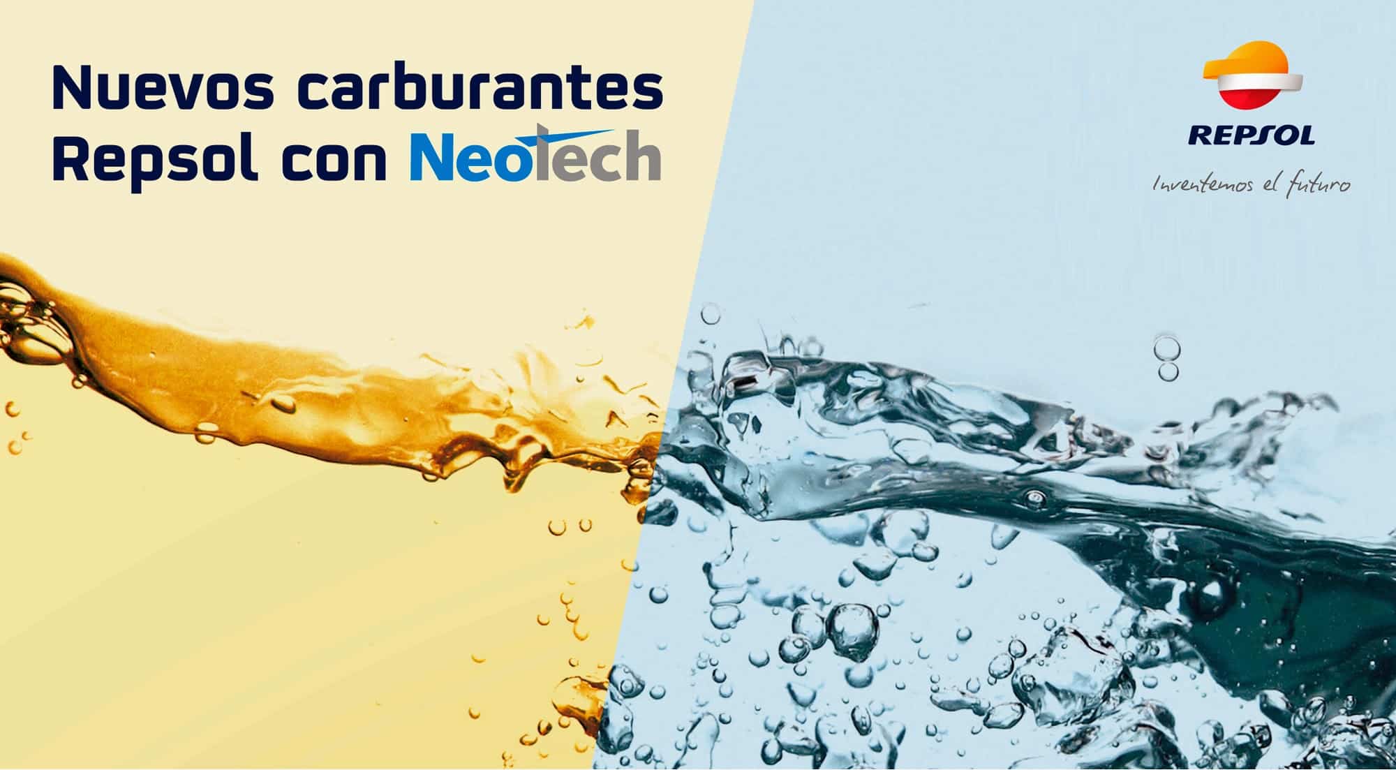 ¿Quieres mejorar el rendimiento del motor? Te presentamos los carburantes con Neotech de Repsol