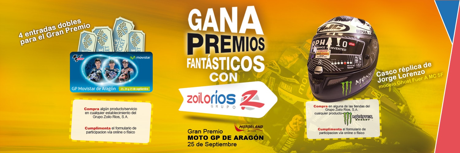 Gana Premios Fantásticos para el GP Aragón con Zoilo Rios, s.a.